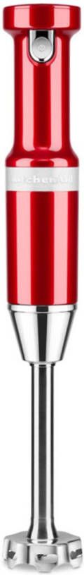 KitchenAid Artisan draadloze staafmixer 5 delig 5KHBBV83 Appelrood