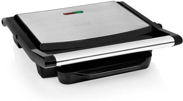 Princess Panini grill 2000 W zwart en zilverkleurig