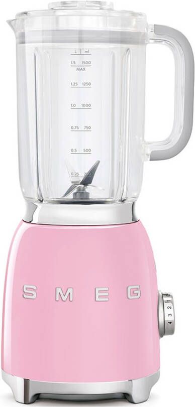 Smeg 50's Style blender 1,5 liter BLF01PKEU roze