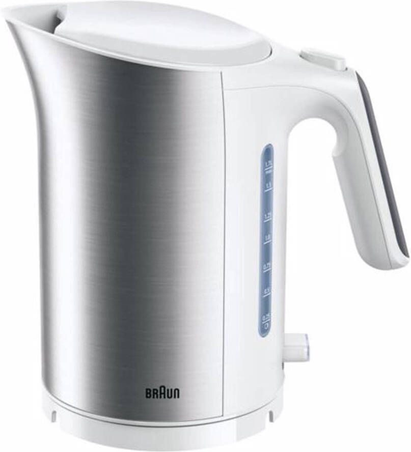 Braun WK 5100 WH ID Breakfast Collectie RVS waterkoker