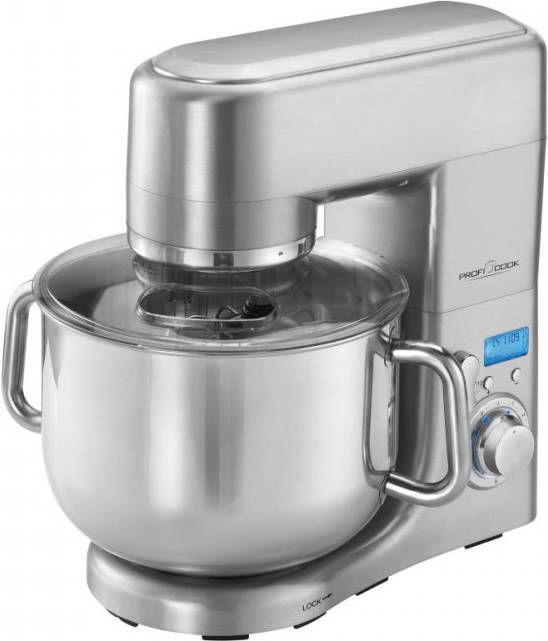 ProfiCook Stand mixer PC KM 1096 1500 W 10 L zilver