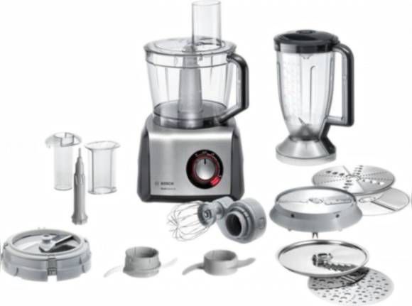 Bosch MultiTalent 8 MC812M865 Foodprocessor Zwart/RVS