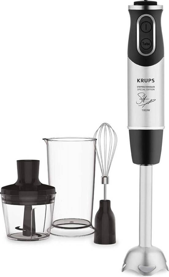 Krups Staafmixer Perfect Mix 8500 inclusief garde, 500 ml hakmolen en 800 ml maatbeker