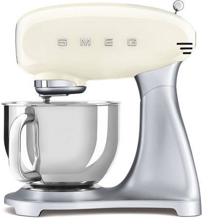 Smeg SMF02CREU mixer Staande mixer Creme/RVS 800 W