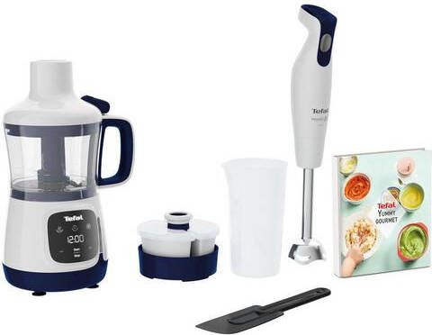 Tefal Staafmixer HB55W4 Yummy gourmet baby cooker