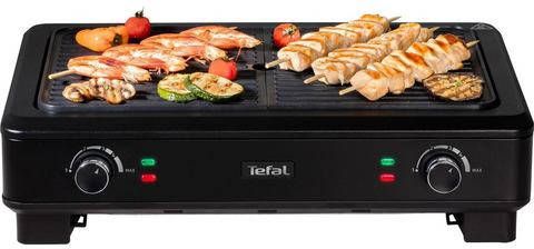 Tefal Tafelgrill TG9008 Smokeless Grill Elektrische indoor BBQ tafelgrill, weinig rook en geurvorming, thermostaten met 5 instellingen