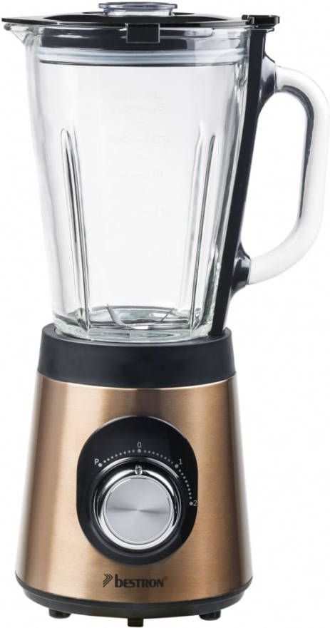 Bestron Blender met glazen kan ABL500CO 500 W 1, 5 L koperkleurig