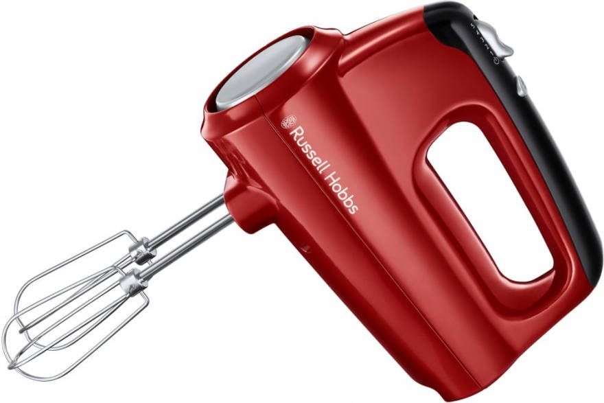 Russell Hobbs Desire 24670 56 Handmixer Turbo Functie Glanzend Rood