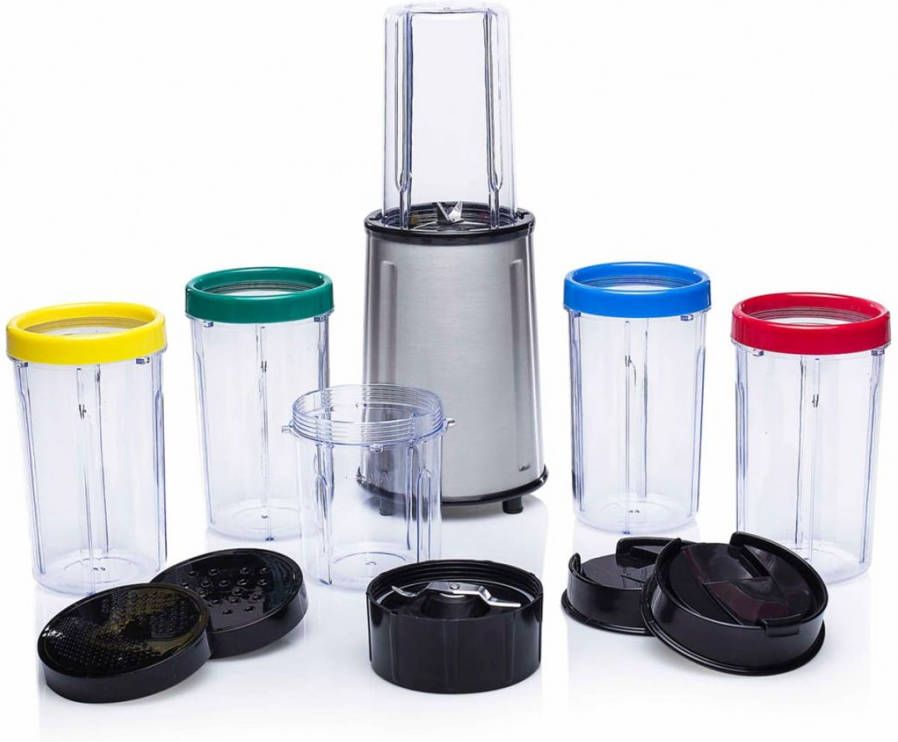 KitchenBrothers Mini Blender - Blender to Go - Smoothie Maker - 2 To-Go