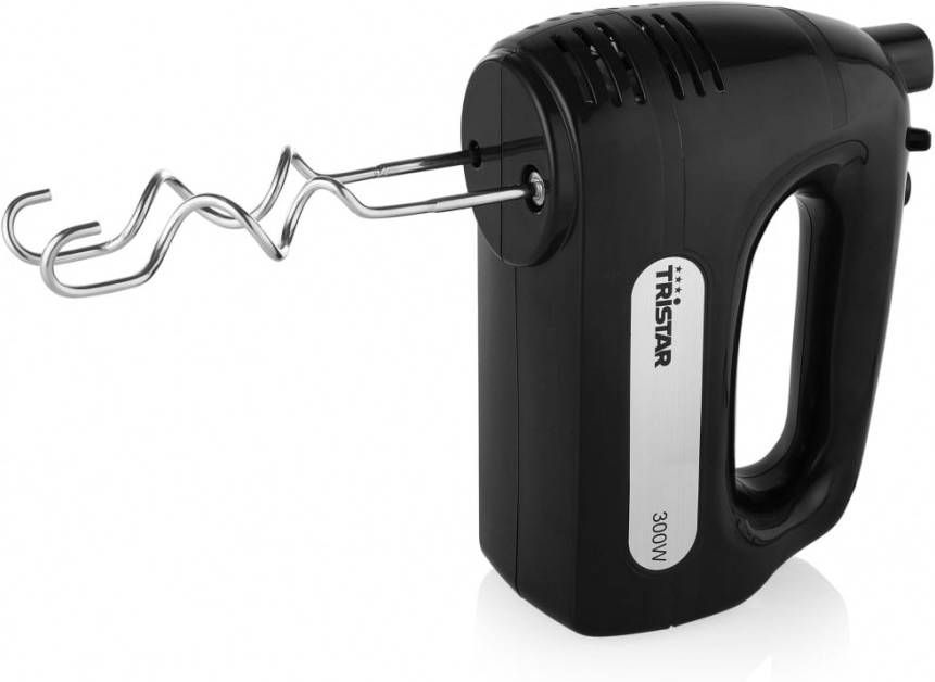 Tristar Mx 4201 Hand Mixer 6 Snelheidsinstellingen 300 Watt Inclusief Deeghaken En Gardes