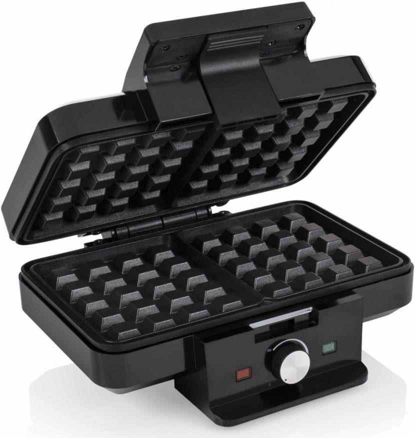 Tristar Wafelijzer voor 2 wafels 1000 W zwart